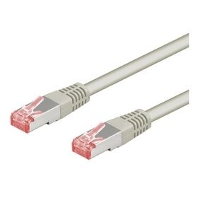IC Intracom RJ-45 (M) to RJ-45 (M) Cable - 30m - Metal Foil Pair (PiMF) - CAT 6 - Molded, Hookless - Grey