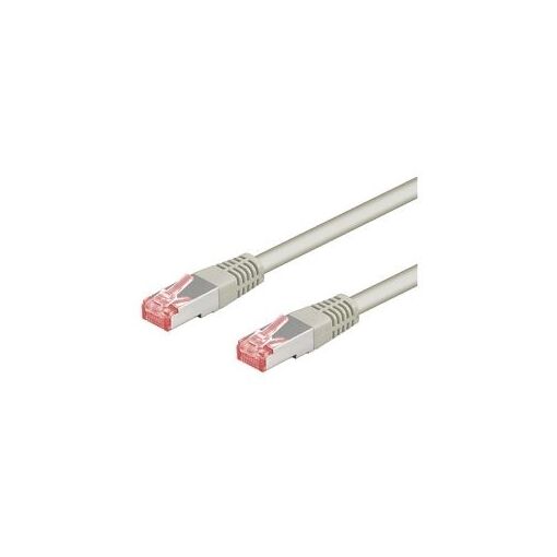 IC Intracom RJ-45 (M) to RJ-45 (M) Cable - 30m - Metal Foil Pair (PiMF) - CAT 6 - Molded, Hookless - Grey