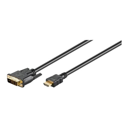 Câble adaptateur Wentronic HDMI vers DVI-D - 2 mètres
