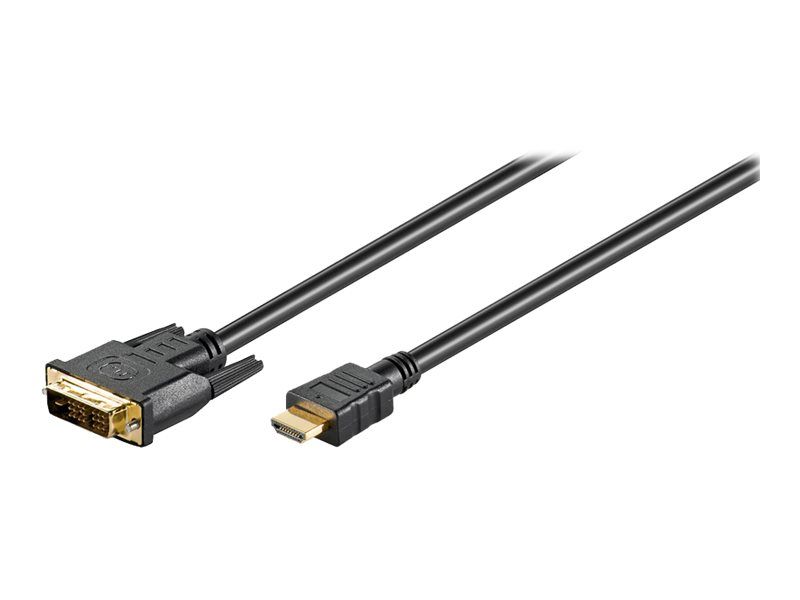 Wentronic DVI-D to HDMI Adapter Cable - 3m