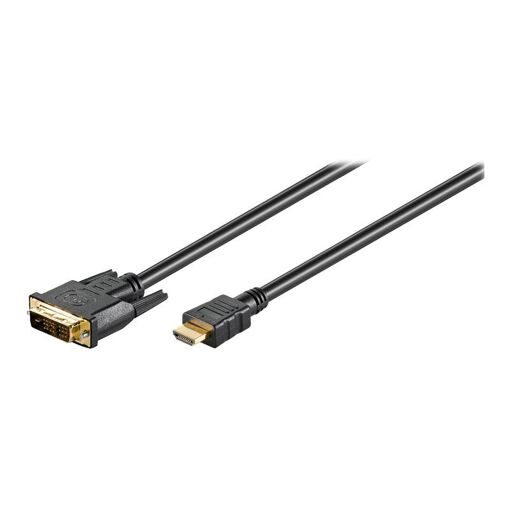 Wentronic DVI-D to HDMI Adapter Cable - 3m