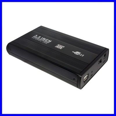 2direct 3.5 Inch S-ATA HDD USB 2.0 Alu Enclosure
