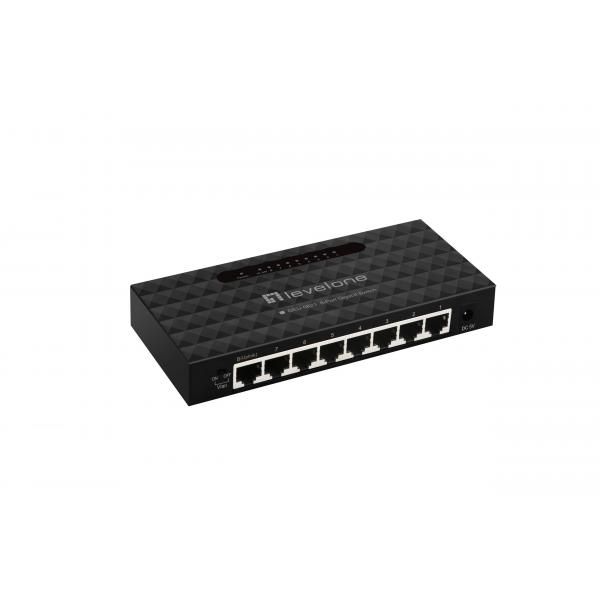LevelOne Gigabit Ethernet Switch GEU-0821