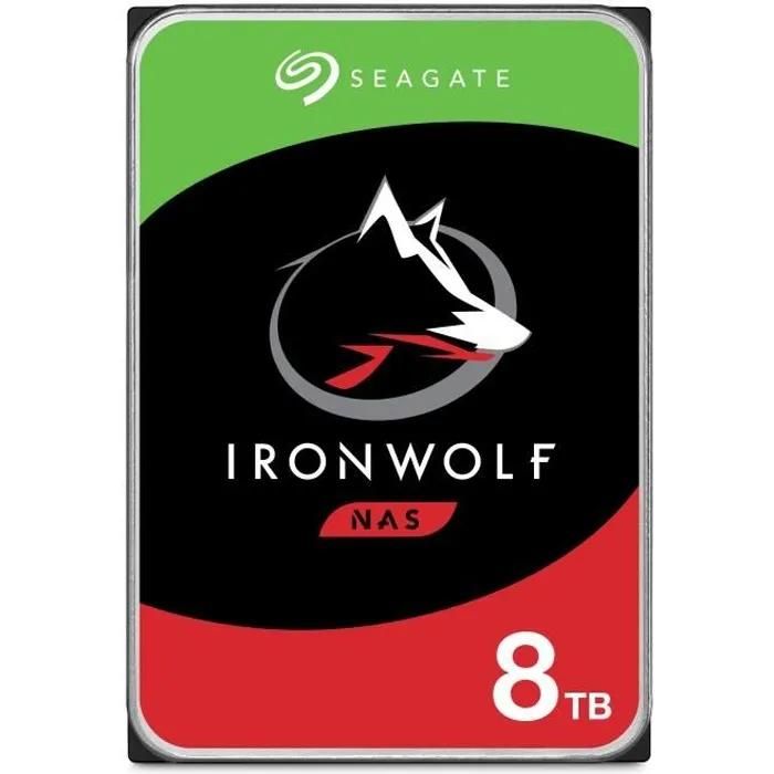 Unidad de estado sólido interna Seagate IronWolf de 8 TB