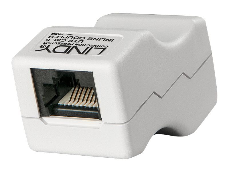 Lindy Network Connector - RJ-45 (F) to RJ-45 (F) - UTP - CAT 6