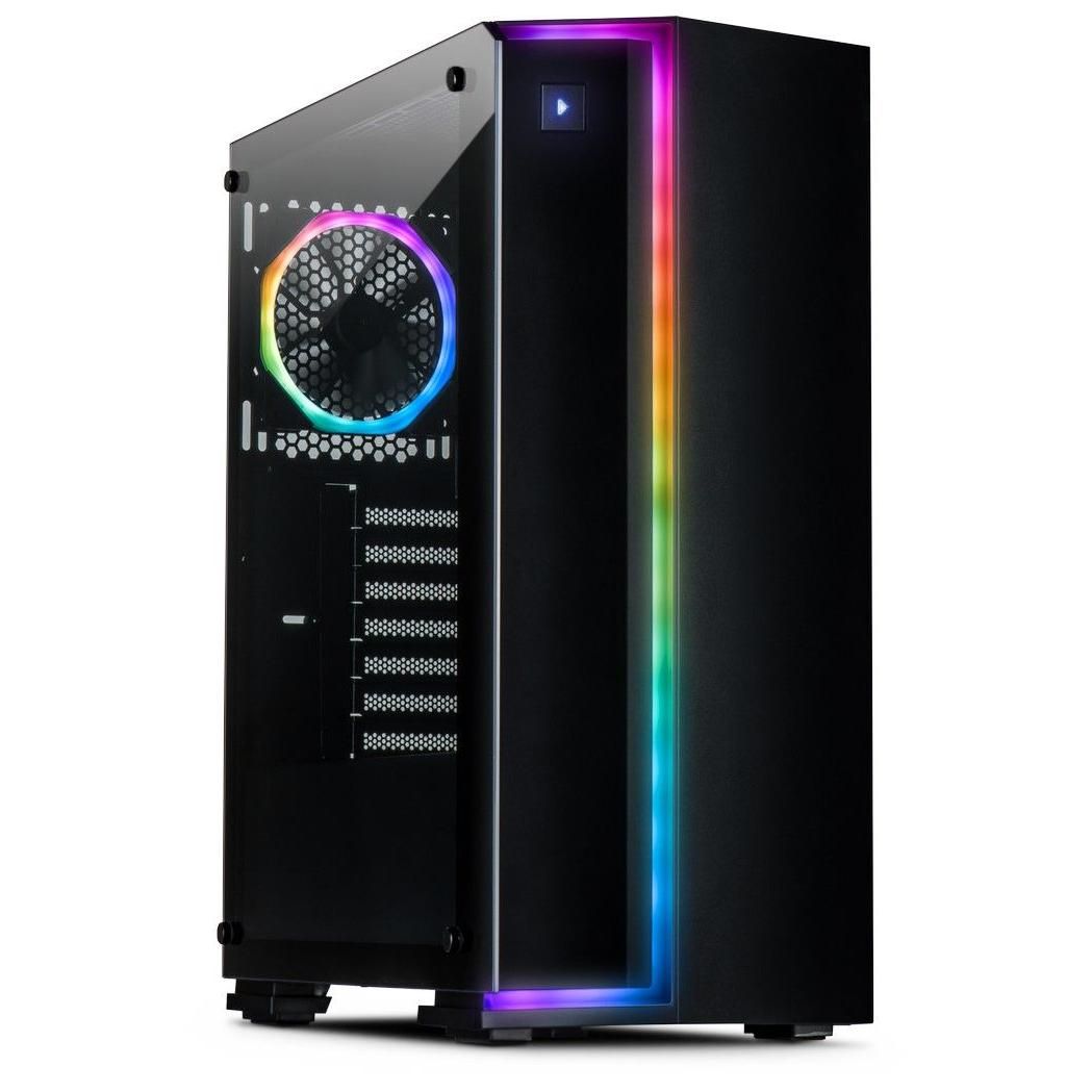 Inter-Tech S-3906 Renegade Tower Case, Black