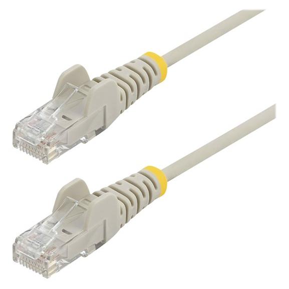 StarTech 2m CAT6 Ethernet Cable, 10 Gigabit, Snagless, PoE, Grey