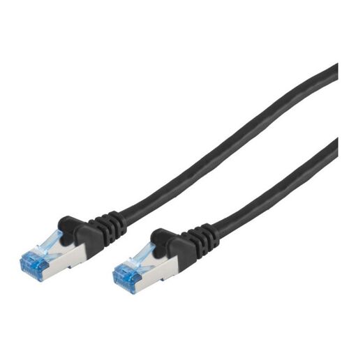 Câble de patch CAT6a RJ45 S/FTP 2m noir