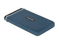 Transcend M.2 SSD - 240GB - Portable - USB 3.1 Gen 2 - Navy Blue