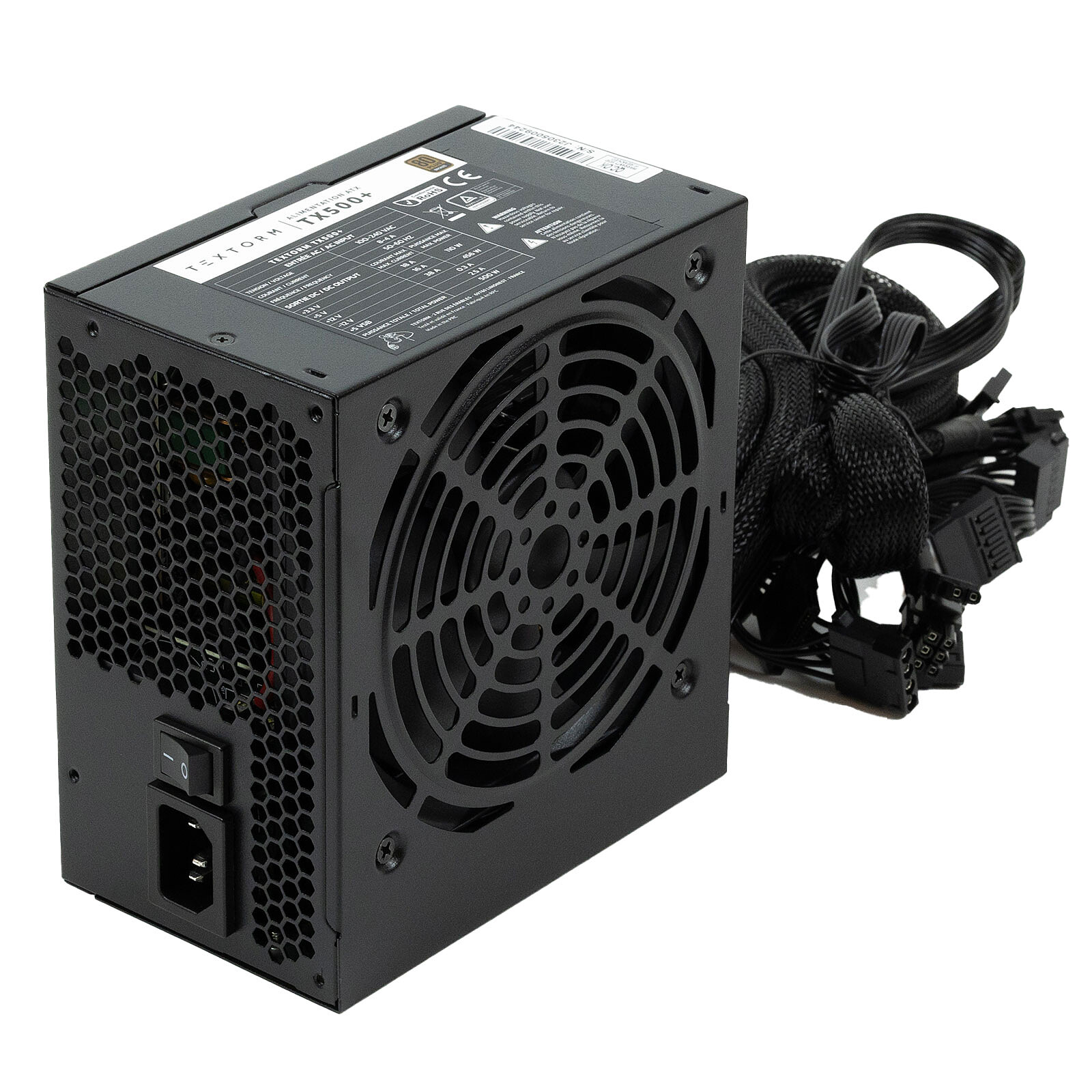 Fuente de alimentación PC Textorm TX500+