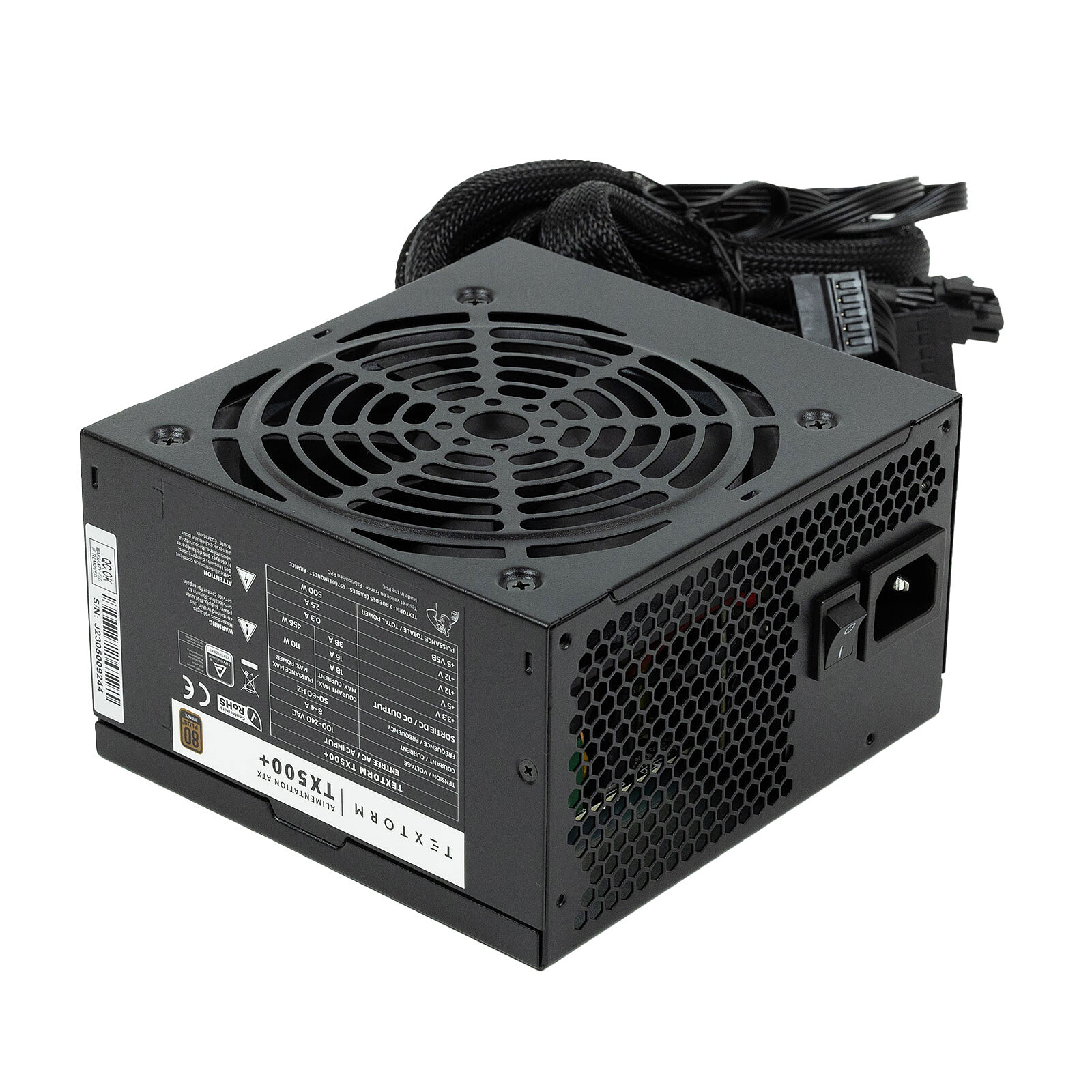 Fuente de alimentación PC Textorm TX500+