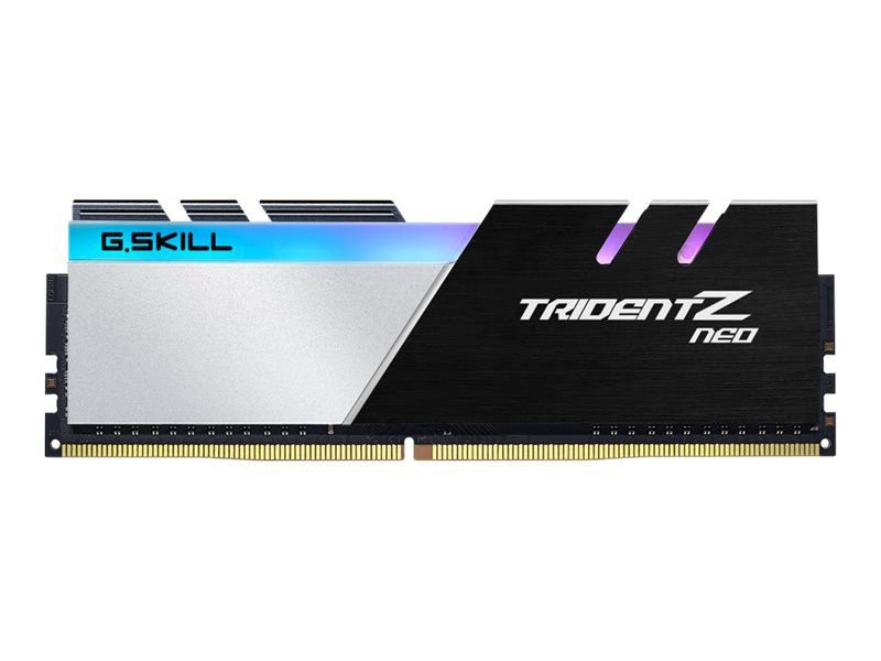 G.Skill TridentZ Neo DDR4 32GB (4x8GB) 3000MHz CL16 DIMM Kit - Black Brushed/Aluminum