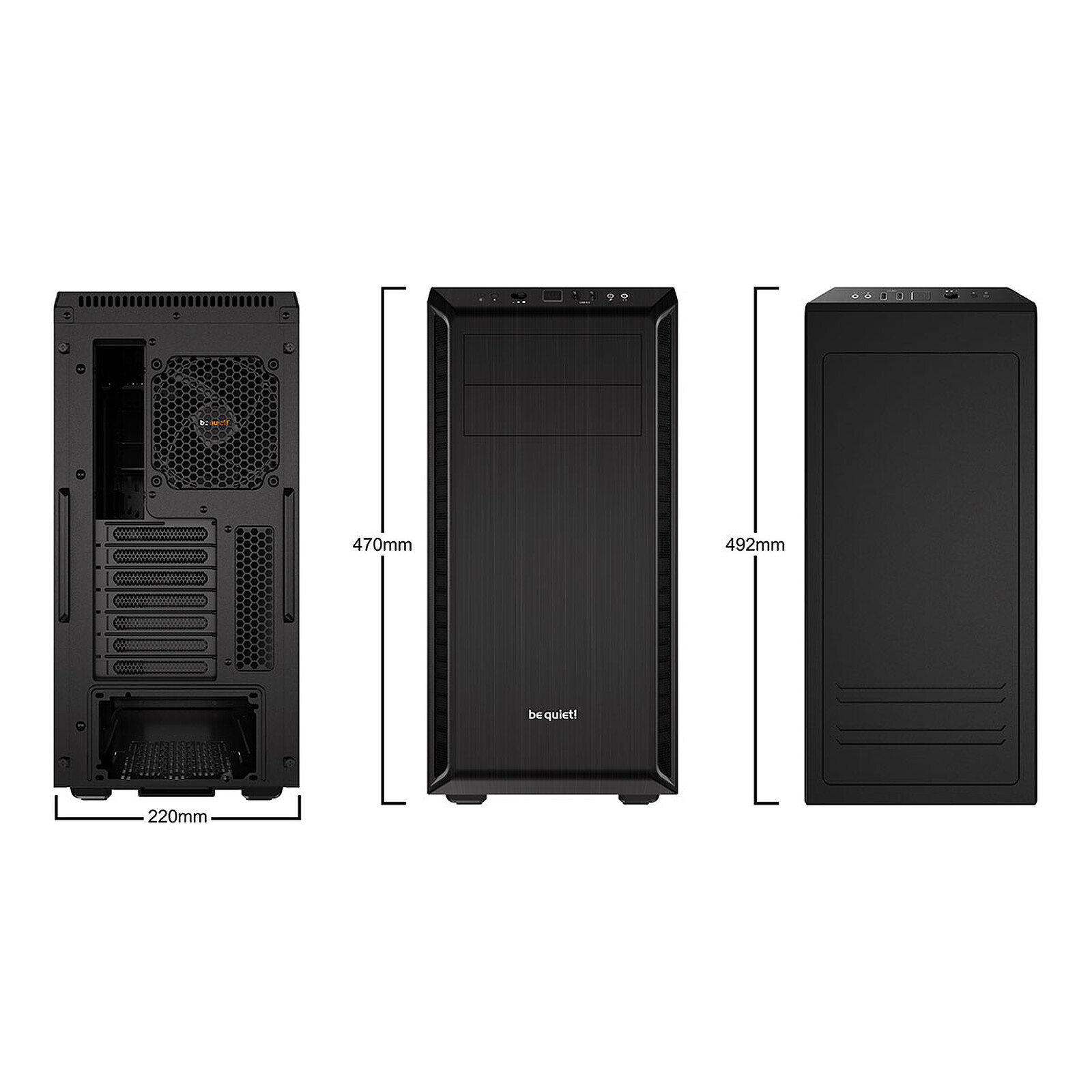 be quiet! Pure Base 600 (Black)