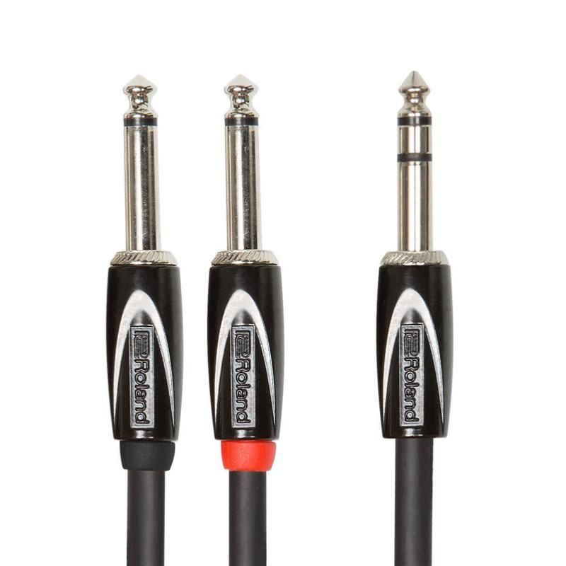 Câble audio Roland RCC-5-TR28 - 2x Jack mono vers stéréo - 1,5 m