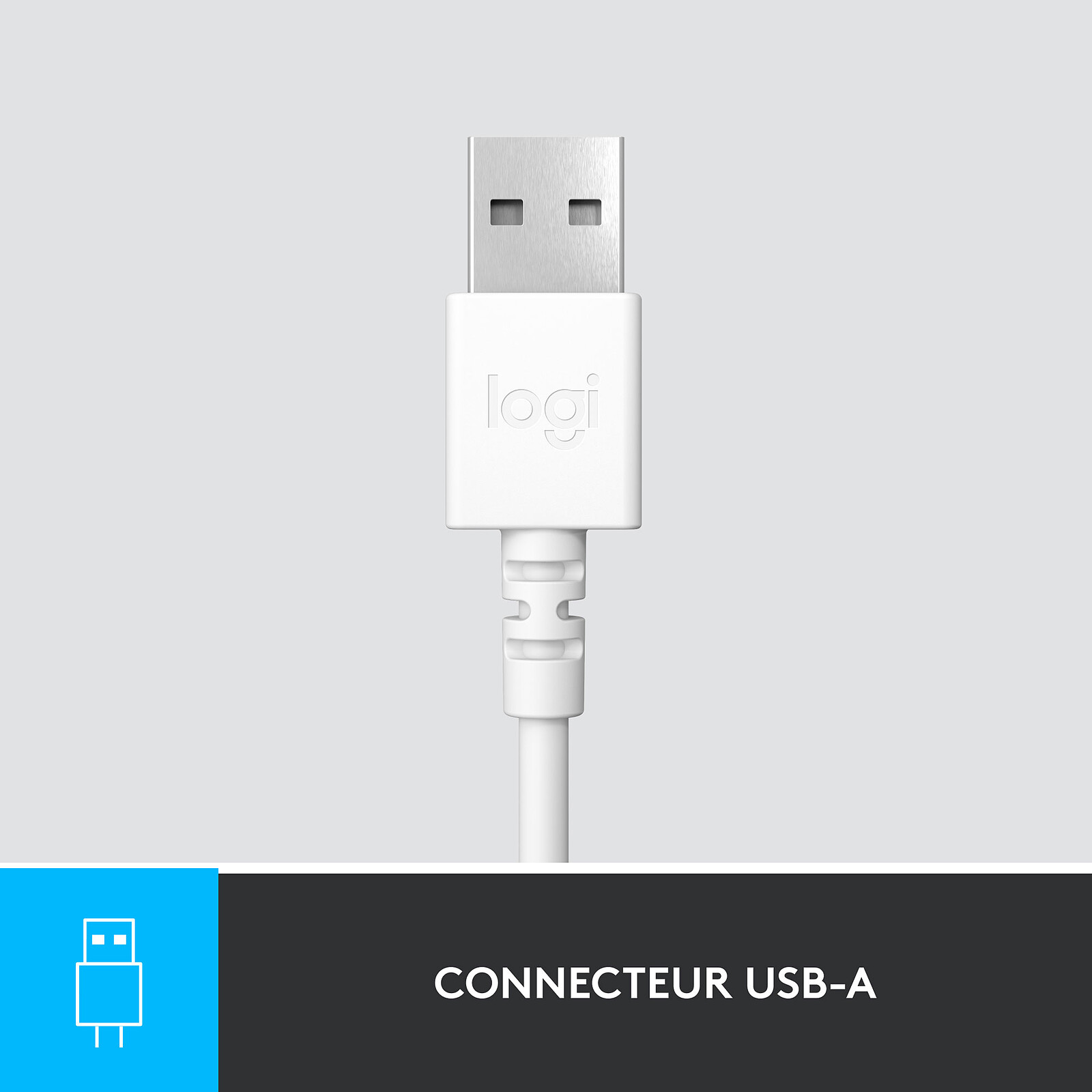 Logitech USB Headset H390 (Off White)