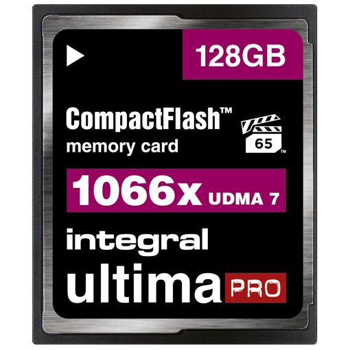 Integral UltimaPro 128GB CompactFlash Memory Card