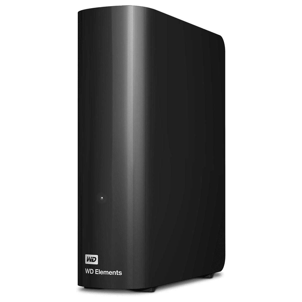 Western Digital Elements 12TB External Hard Drive - Micro-USB B 3.2 Gen 1 (3.1 Gen 1) Black