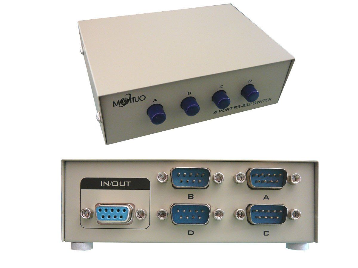 Kalea Informatique RS232 Hub / Switch - 4 Ports