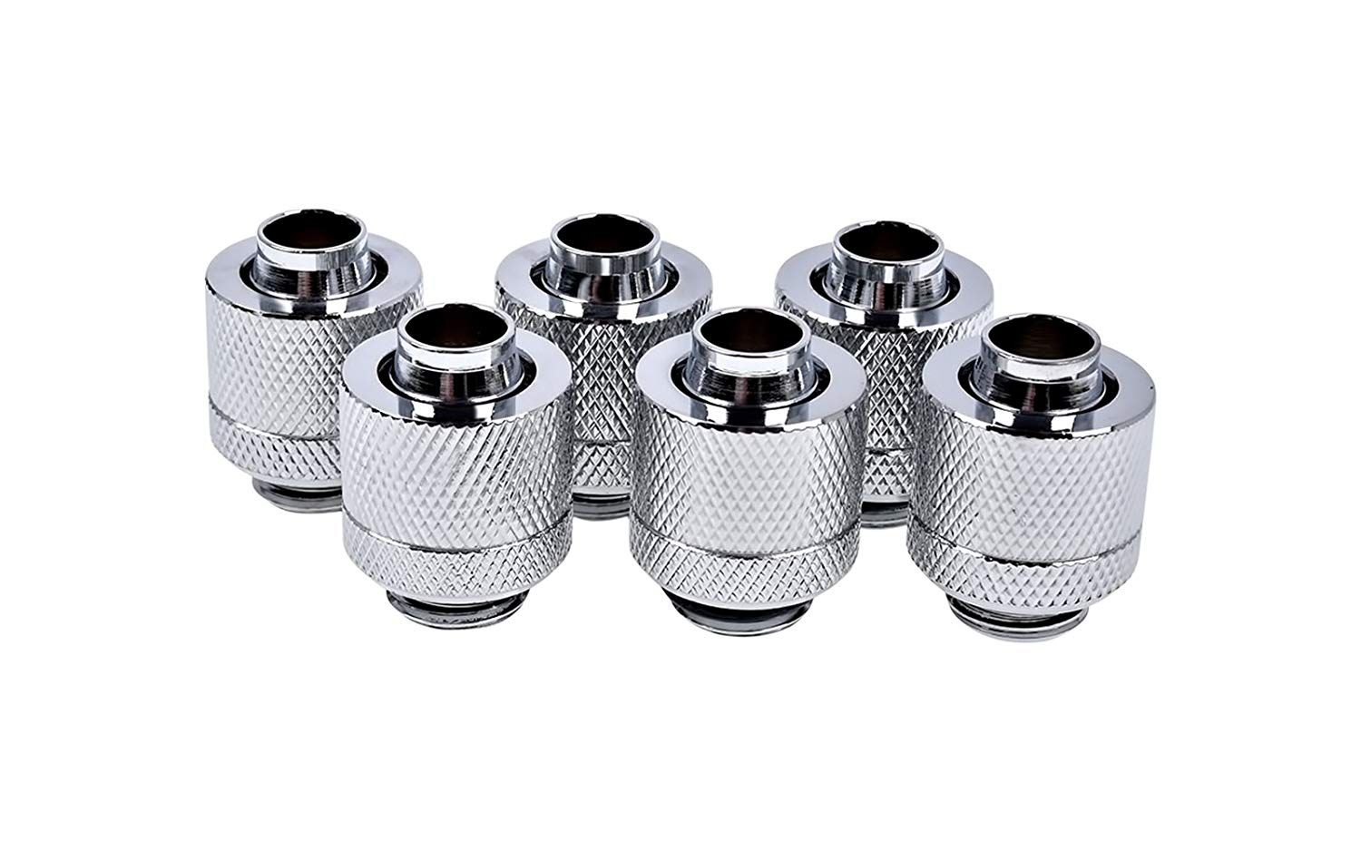 Alphacool Ice Pins 13/10mm Brass, Silver - Cooling Accessories (27mm, 20mm, 27mm, 10g)