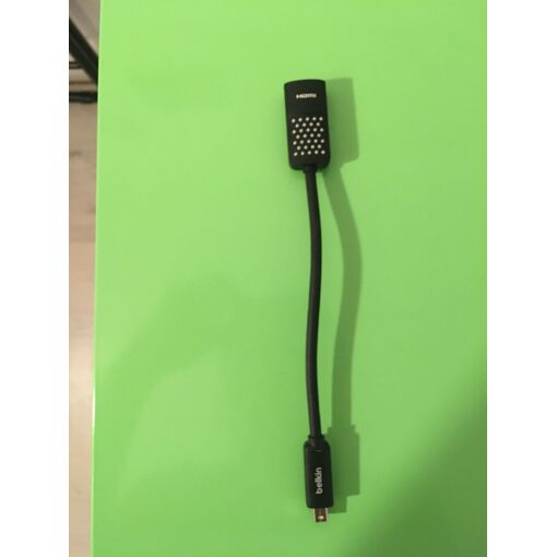 Belkin Mini DisplayPort to HDMI Adapter, 4K Compatible, for MacBook Air, MacBook Pro and Other Mini DisplayPort Devices