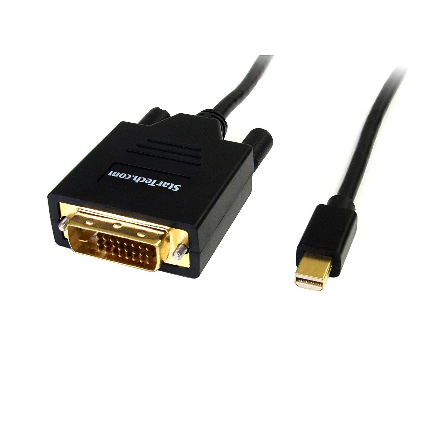 StarTech.com Mini DisplayPort to DVI Adapter - 6ft Black Cable