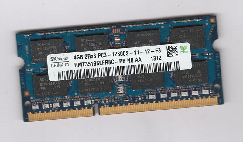 Hynix 4GB DDR3-1600 SO-DIMM (1600MHz, PC3-12800S)