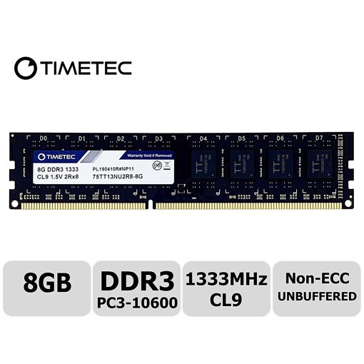 Módulo de memoria RAM Timetec 8 GB DDR3 1333 MHz