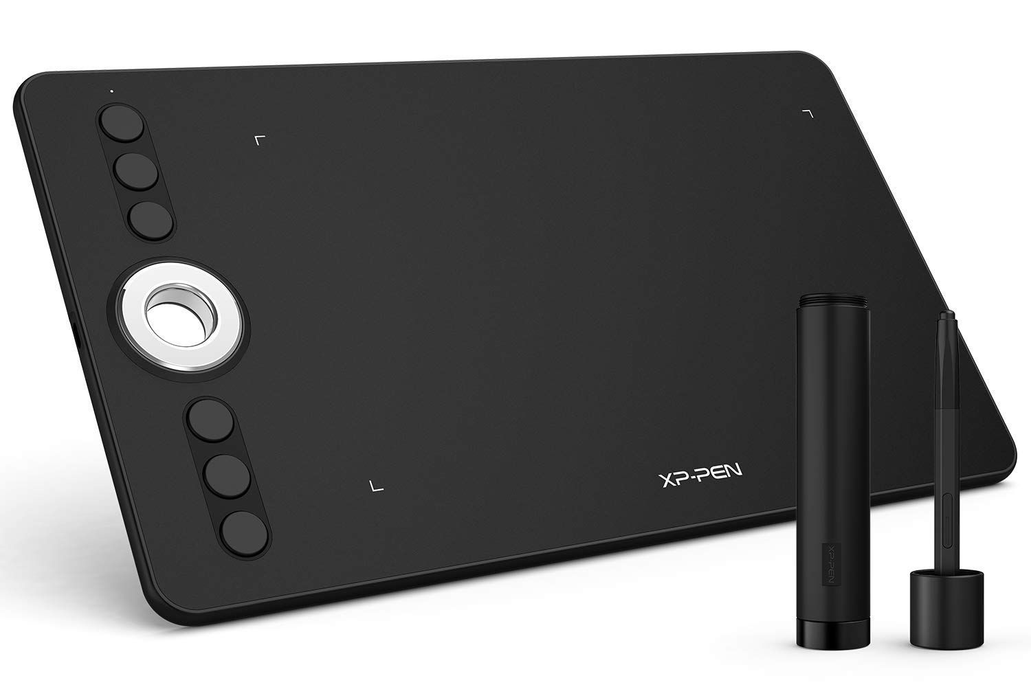 XP-Pen Deco 02 Graphic Tablet with Stylus 8192 Pressure Sensitivity and Eraser, 10x5.63 Inch Drawing Pad