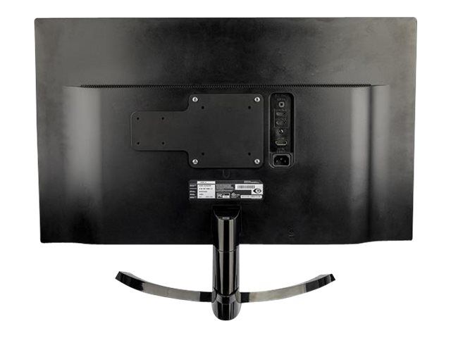 StarTech VESA Compatible Monitor Wall Mount - Steel - Fixed Mount - Black - TAA Compliance
