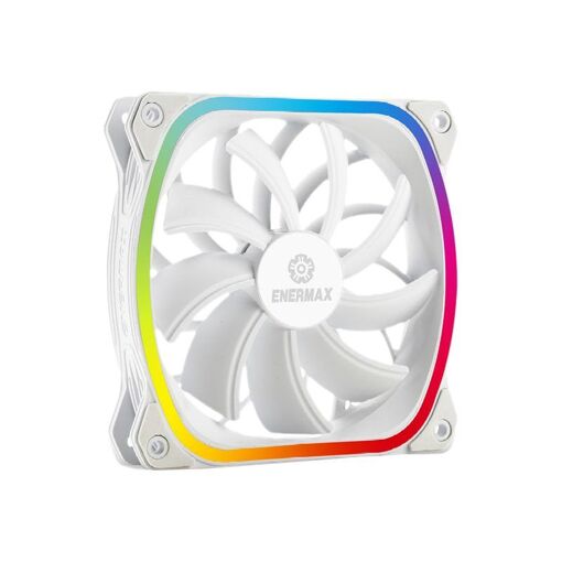 Enermax SquA RGB 120mm Fan - White