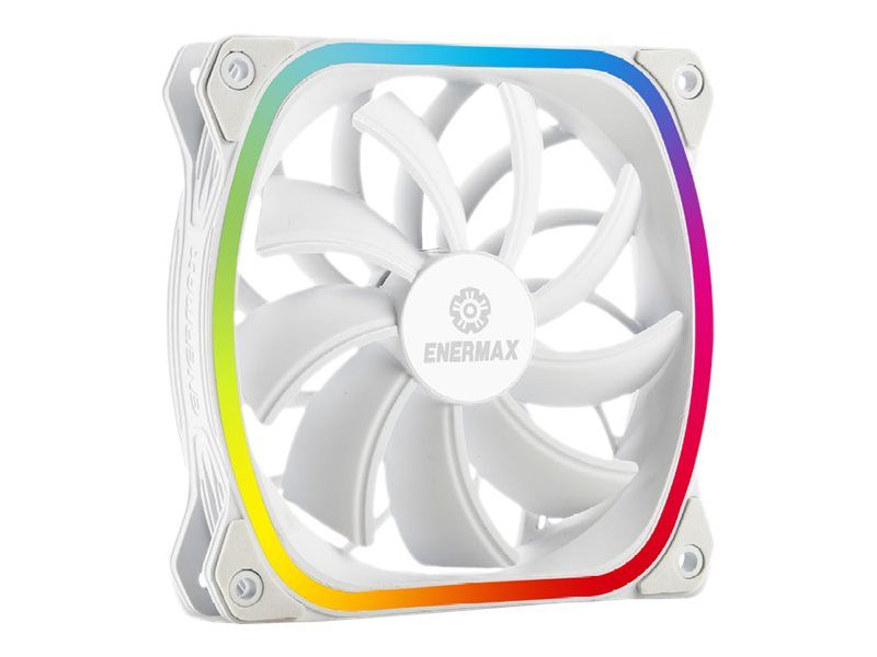 Enermax SquA RGB 120mm Fan - White