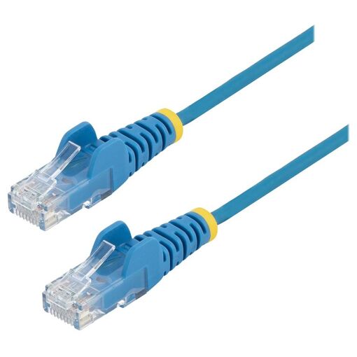 Câble Ethernet StarTech de 2,5 m, RJ45 sans accroche, bleu