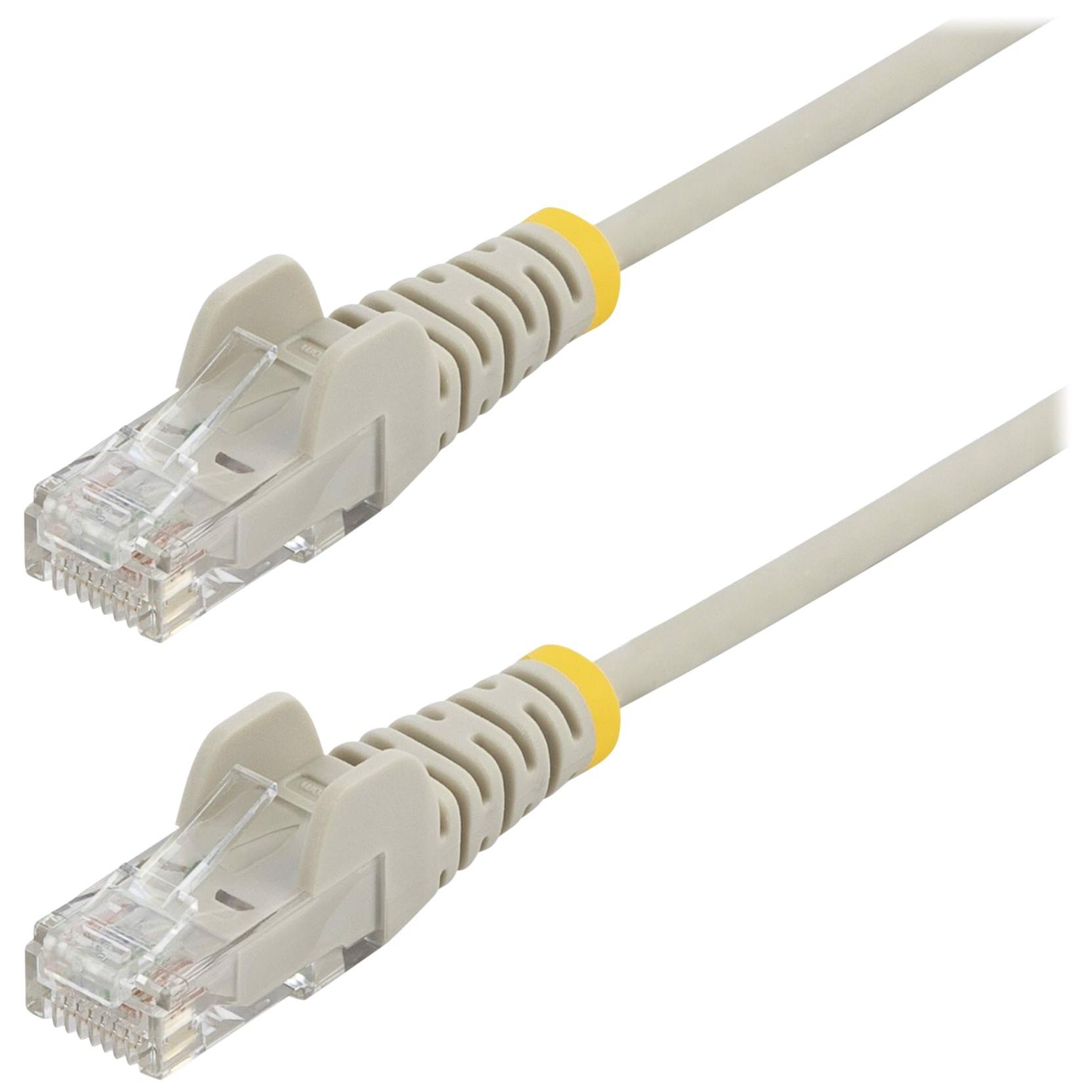 StarTech 3m CAT6 Ethernet Cable, 10GbE, Snagless, PoE, Grey