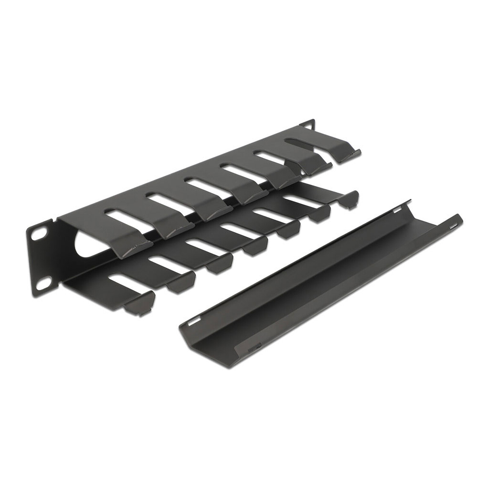 DeLock 1U cable duct for 10" network cabinets