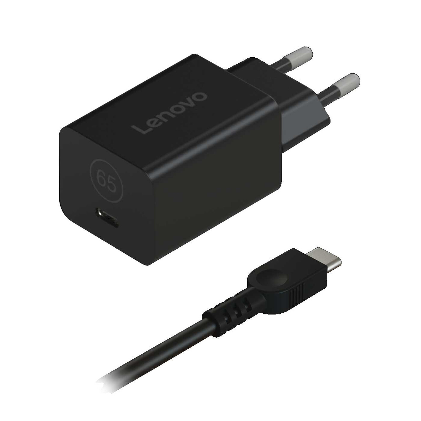 Lenovo GaN Nano 65W USB-C Power Adapter (40AWGN65EU)
