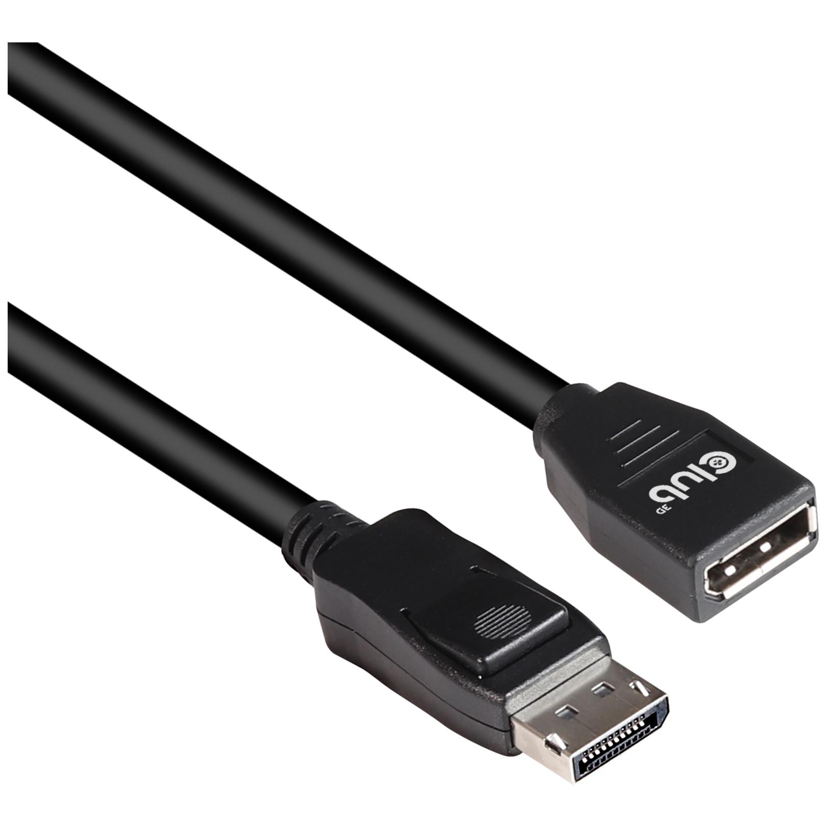 Cable y adaptador video CLUB3D CAC-1022 - 2 m, Negro