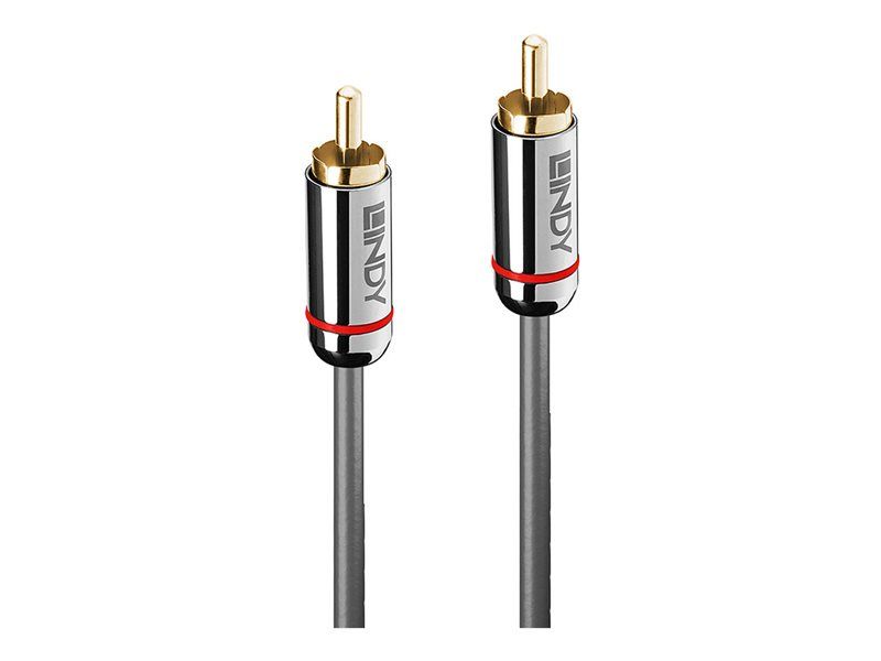 Lindy Cromo Line Digital Audio Cable (Coaxial) - 50cm, Anthracite