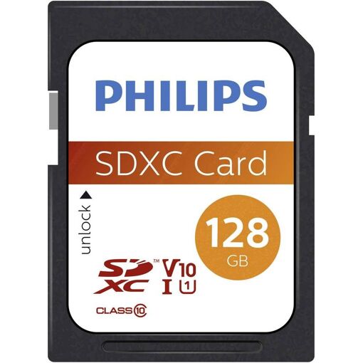 Philips SDXC Class 10 128GB Memory Card