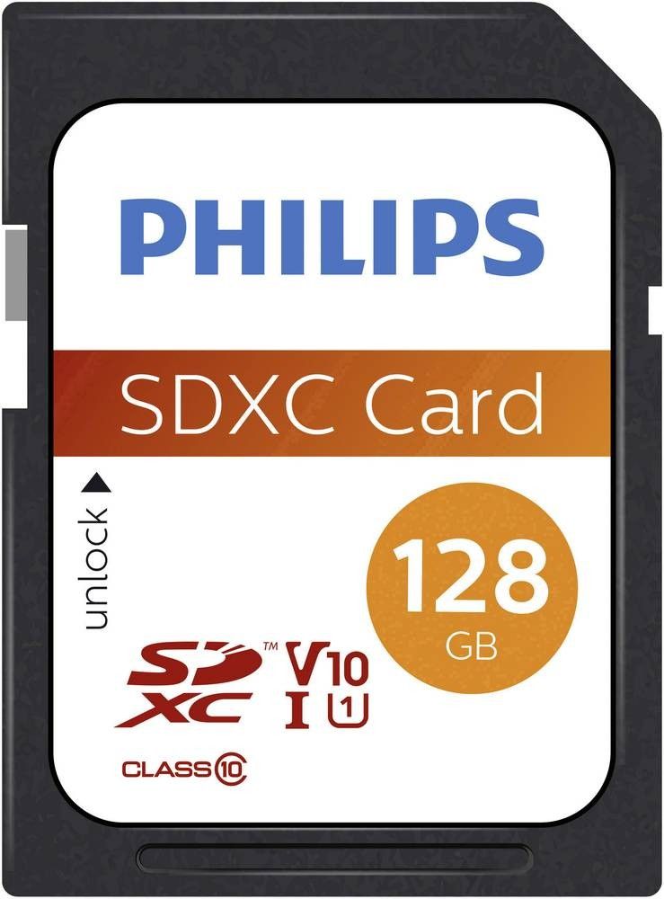 Tarjeta de memoria Philips SDXC Clase 10 128 GB
