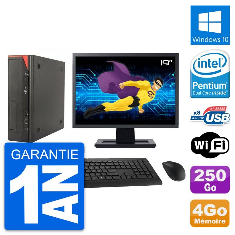 Fujitsu E520 DT 19-Inch Desktop PC