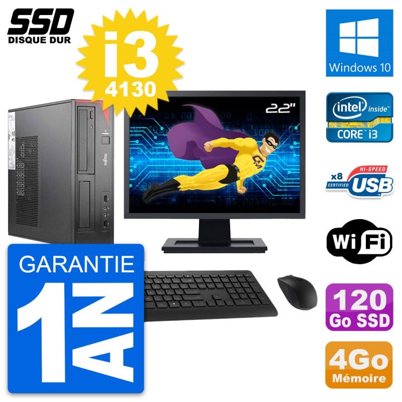 Fujitsu E520 DT 22-Inch Desktop Computer