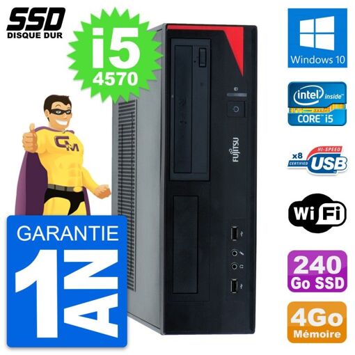 Ordinateur de bureau Fujitsu Esprimo E520 E85+ DT