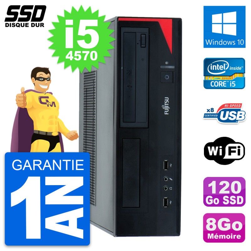 Ordinateur de bureau Fujitsu Esprimo E520 E85+ DT