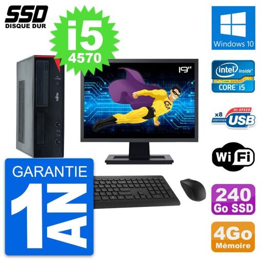 Fujitsu E520 DT 19-Inch Desktop PC