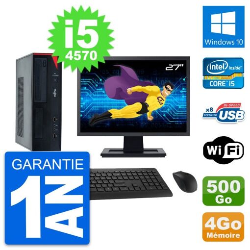 Fujitsu E520 DT 27-Inch Desktop PC