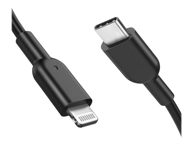 DLH Energy Lightning Cable - 1m, Black