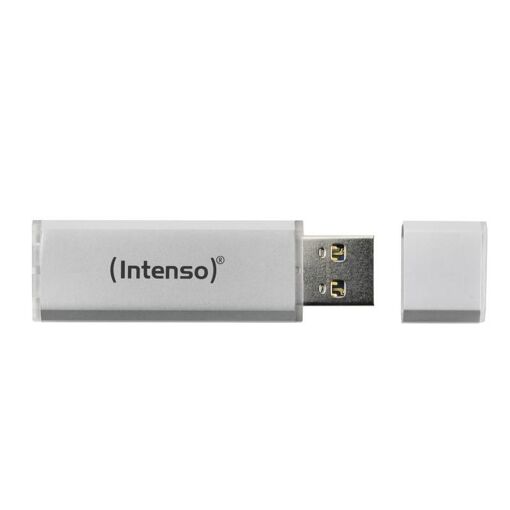 Unidad flash USB 2.0 Intenso Alu Line 8 GB Plata