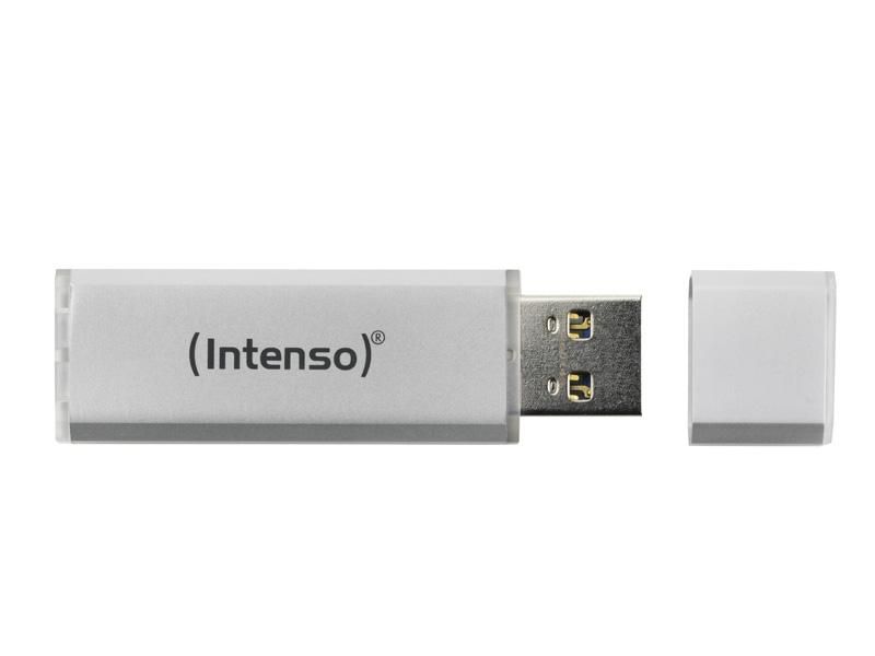 Unidad flash USB 2.0 Intenso Alu Line 8 GB Plata