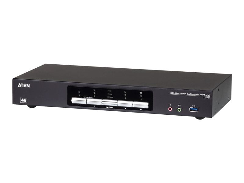 ATEN CS1944DP - 4-Port KVM Switch with Audio and USB