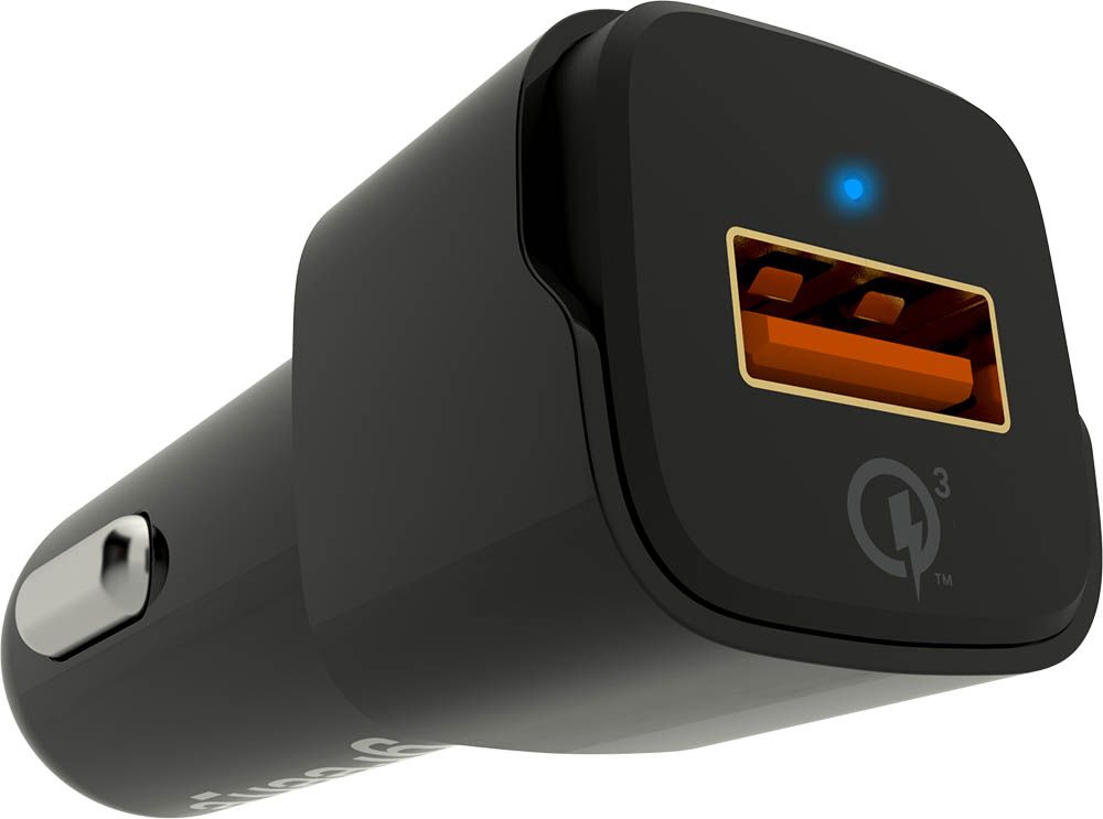 GREEN_E GR6024 - Quick Charge 3.0 USB Port Charger, Black